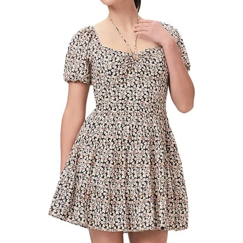 Paige Azul floral mini dress - medium